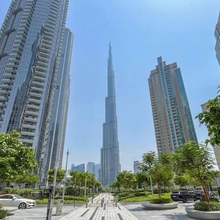 Апартаменты Luxury 1Br Burj Khalifa View Walk To Dubai Mal Экстерьер фото